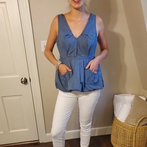 Tracy Reese cotton bubble tunic